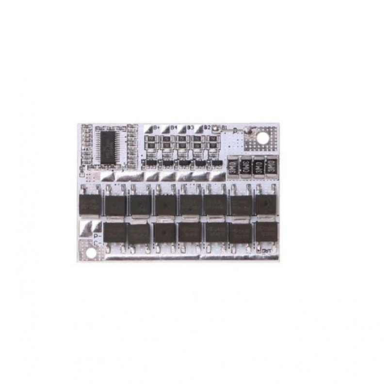 White 5S 100A LiFePO4 Lithium Battery Protection Balance Charging BMS Protection PCB Board