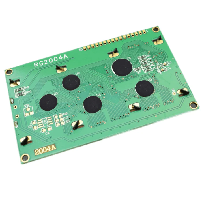 20x4 LCD Display Module (Blue) - TEKTOWN
