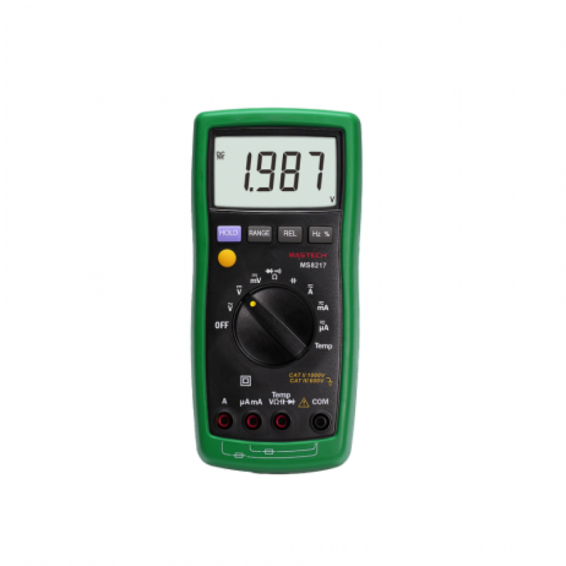 Mastech MS8217- 2000 Counts Auto Ranging Digital Multimeter - TEKTOWN