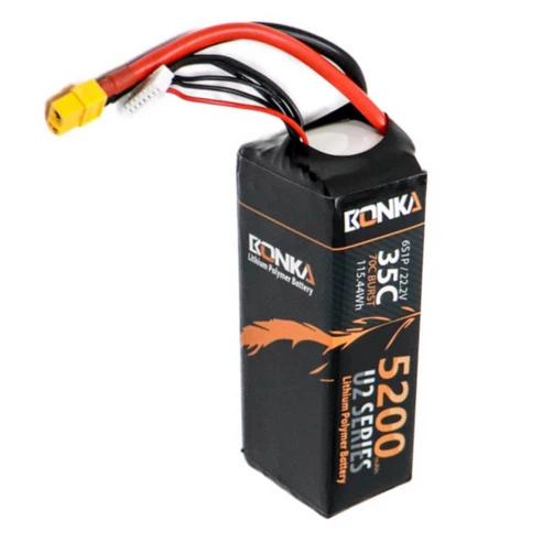 Bonka  22.2v 5200mAh 35C 6S1P Lipo Battery
