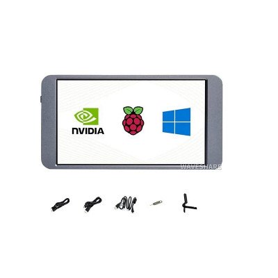 7-Inch Universal Portable Touch Monitor – Full HD 1080x1920 IPS with HDMI, Optical Bonding & AF Coating