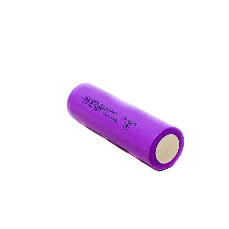 BAK NMC 3.6V 5000mAh (3c) 21700  Lithium-Ion Battery