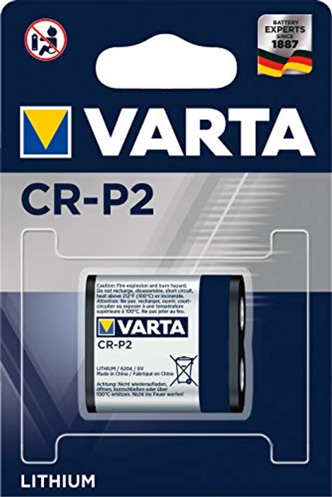 Varta T2-X1-706074 - Batteria Al Litio CR-P2, 6 V, Colore: Argento - 5