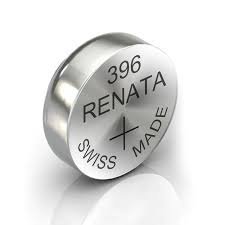 Renata 396 SR726W 1.55V 32mAh Silver Oxide Button Cell