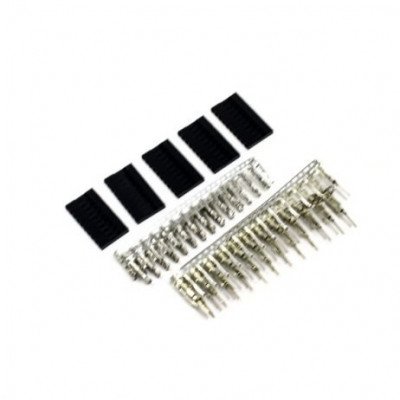 1x10 Pin Male-Female Crimp Connector - 5 Pieces pack - TEKTOWN