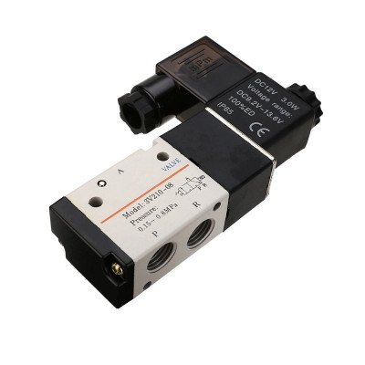 DC12V 1-4 inch 3 Way 2 Position Pneumatic Solenoid Valve for Water Air Gas