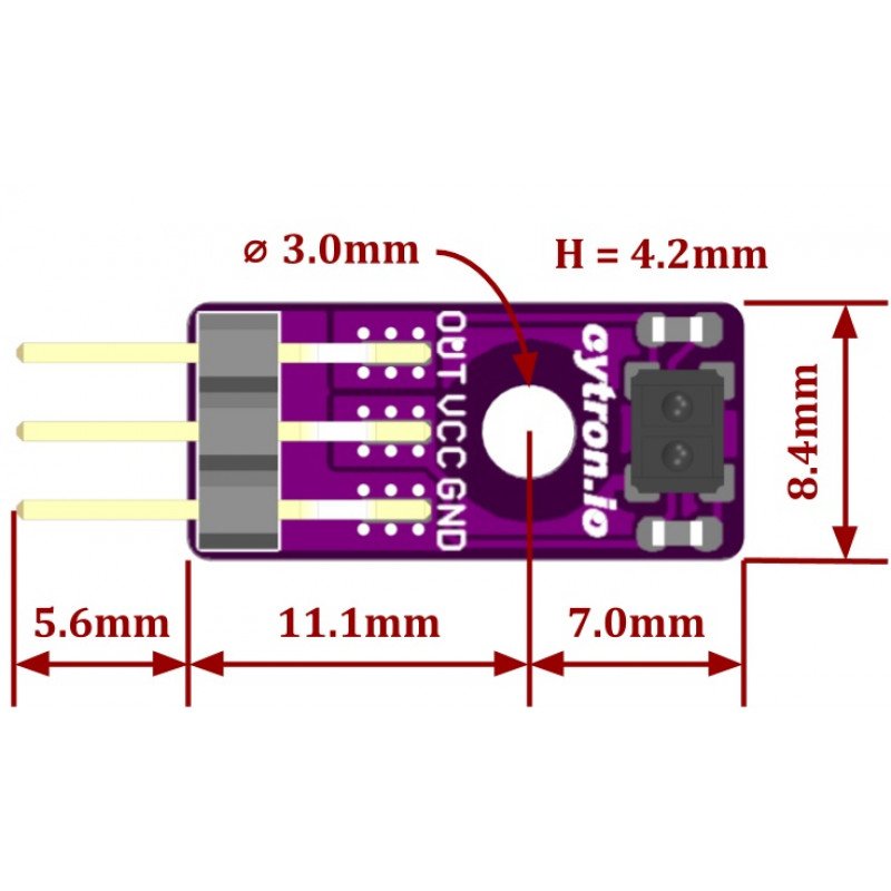 Cytron Maker Reflect: Simplifying IR Reflectance Sensor for Beginner