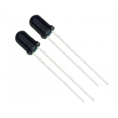 Led Ir Receiver Module IR Receiver LED 5mm - 2 pieces pack - TEKTOWN