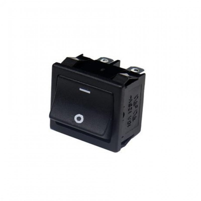 6A 250V DPST ON-OFF Rocker Switch