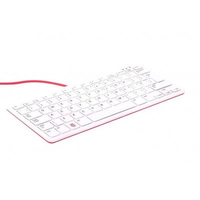 Official Raspberry Pi Keyboard Red & White