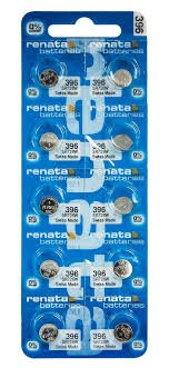 Renata 396 SR726W 1.55V 32mAh Silver Oxide Button Cell