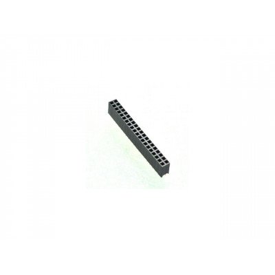 2x20 Pin 2.54mm Pitch Female Double Row Header Berg Strip - TEKTOWN