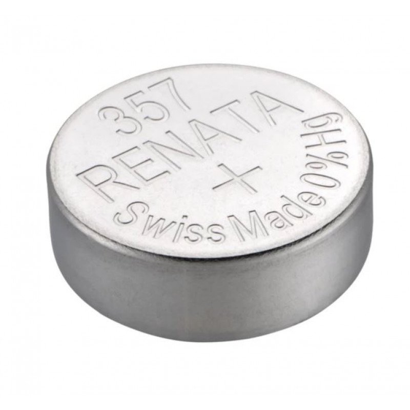 Renata 357 SR44 1.55V 190mAh Silver Oxide Button Cell - TEKTOWN